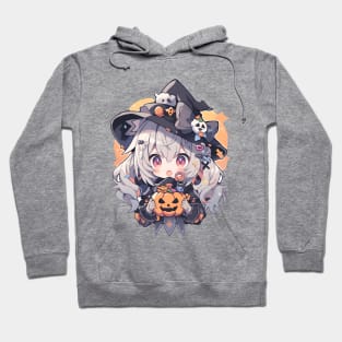 Kawaii Anime Halloween Hoodie